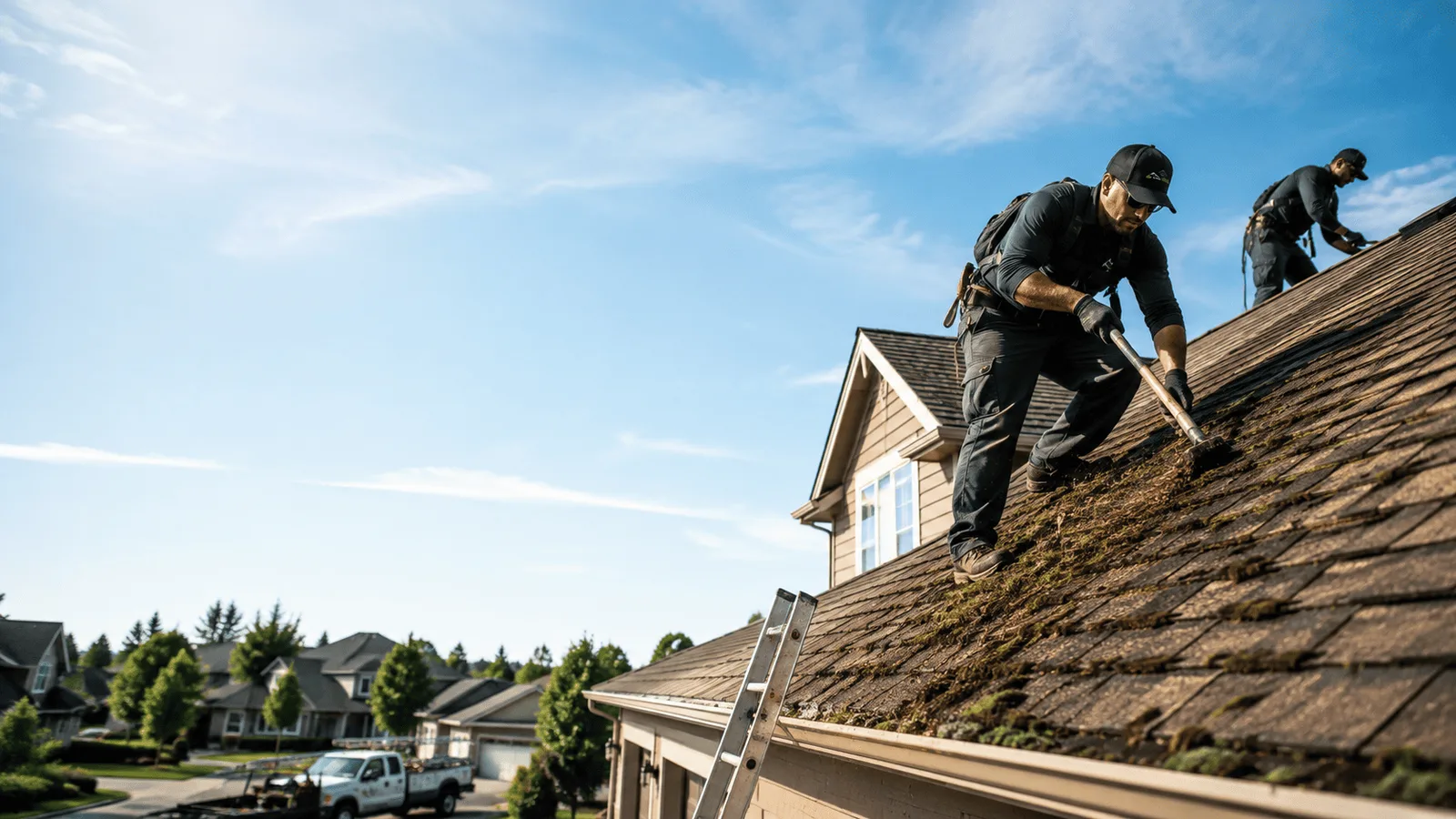 Roof Moss Removal in Hamilton, NJ near me